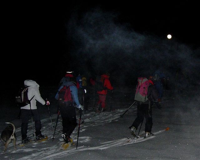  Night routes with cross-country skis